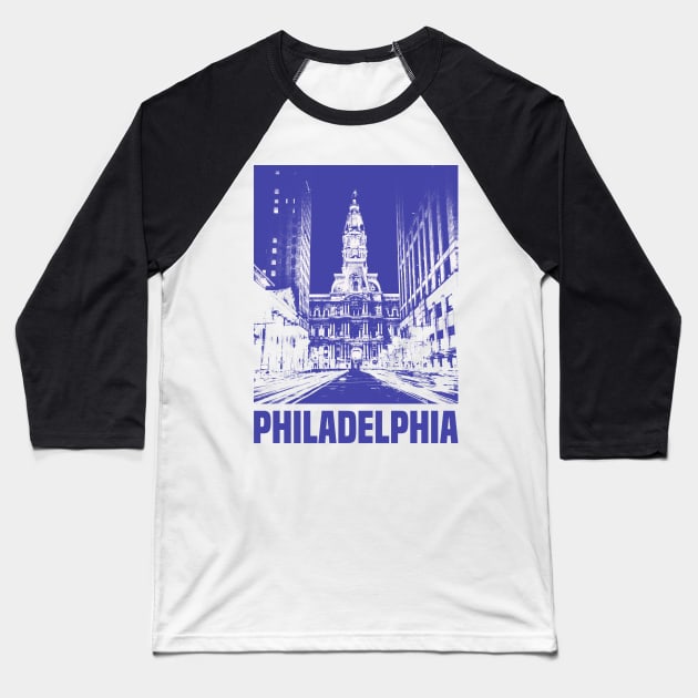 Philadelphia Baseball T-Shirt by Den Vector